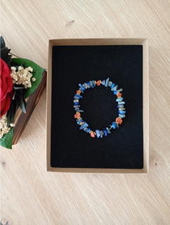 Náramok Lapis Lazuli + Avanturín